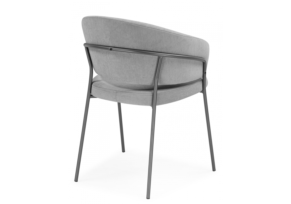 Стул на металлокаркасе Лео серый brendy monsoon 22 / серый