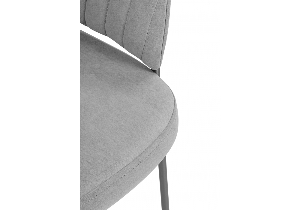 Стул на металлокаркасе Лео серый brendy monsoon 22 / серый