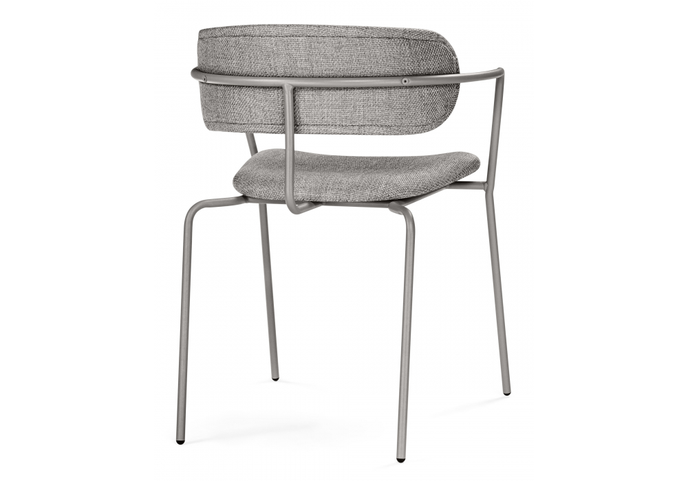 Стул на металлокаркасе Маки бежевый / серый матовый