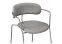 Стул на металлокаркасе Маки бежевый / серый матовый