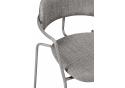 Стул на металлокаркасе Маки бежевый / серый матовый