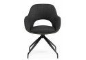 Стул на металлокаркасе Memfis graphite / black