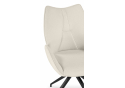 Стул на металлокаркасе Miranda 360 крутящийся beige / black
