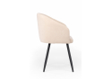 Стул на металлокаркасе Монер 360 бежевый (glory 03) / черный