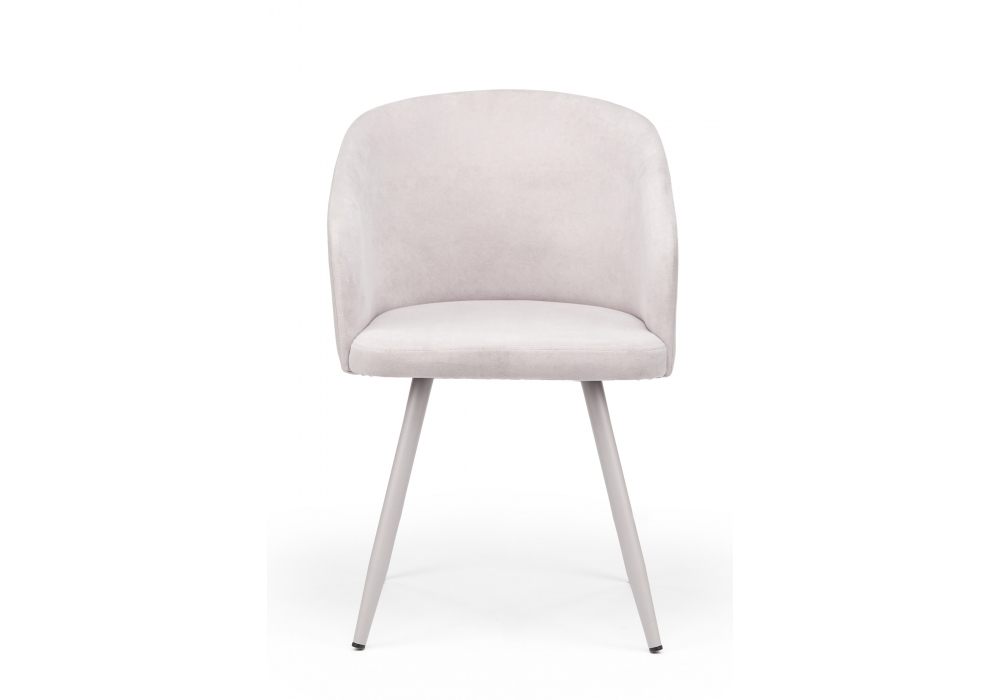 Стул на металлокаркасе Монер 360 светло-серый (glory 36) / серый