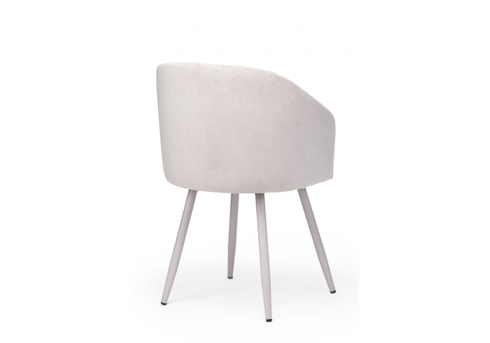 Стул на металлокаркасе Монер 360 светло-серый (glory 36) / серый