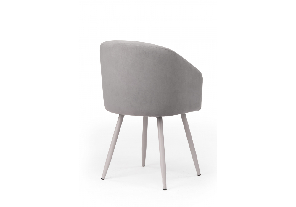 Стул на металлокаркасе Монер 360 темно-серый (glory 20) / серый