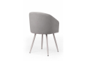 Стул на металлокаркасе Монер 360 темно-серый (glory 20) / серый