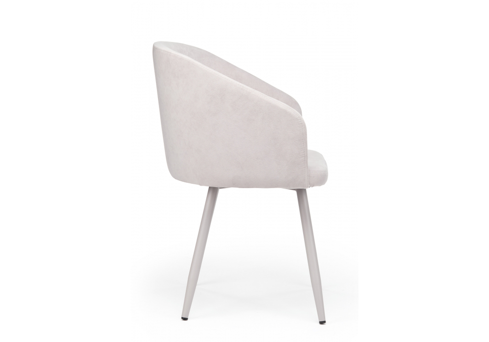 Стул на металлокаркасе Монер светло-серый (glory 36) / серый