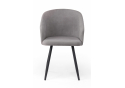Стул на металлокаркасе Монер темно-серый (glory 20) / черный