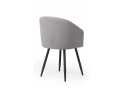 Стул на металлокаркасе Монер темно-серый (glory 20) / черный