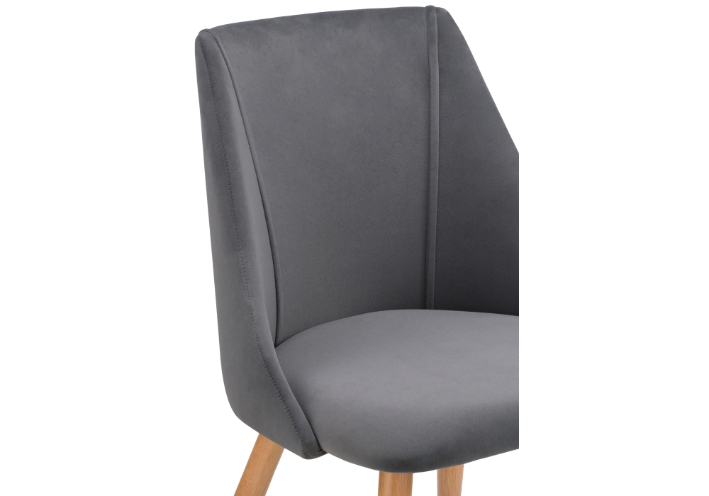 Стул на металлокаркасе Morgan dark gray