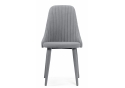 Стул на металлокаркасе Морос с чехлом микровелюр катания сильвер