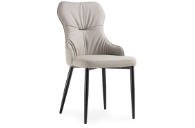 Стул на металлокаркасе Neli beige / black