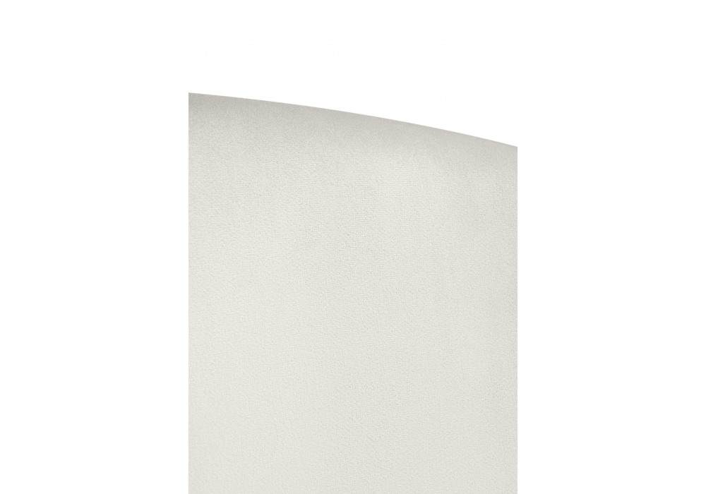 Стул на металлокаркасе Осло белый (milk) / черный