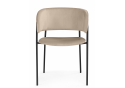 Стул на металлокаркасе Осло темно-бежевый (H-07) / черный