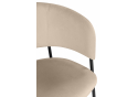 Стул на металлокаркасе Осло темно-бежевый (H-07) / черный