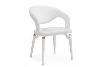 Стул на металлокаркасе Эолин бежевый (glory 03) / черный