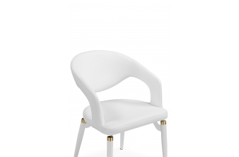 Стул на металлокаркасе Эолин бежевый (glory 03) / черный