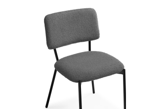 Стул на металлокаркасе Remo khaki / black