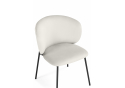 Стул на металлокаркасе Рикко белый (milk) / черный