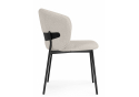 Стул на металлокаркасе Рикко бежевый (05 beige) / черный