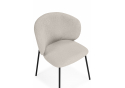 Стул на металлокаркасе Рикко бежевый (05 beige) / черный