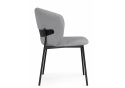 Стул на металлокаркасе Рикко серый (81 cloud) / черный
