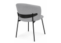 Стул на металлокаркасе Рикко серый (81 cloud) / черный