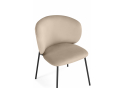 Стул на металлокаркасе Рикко темно-бежевый (H-07) / черный
