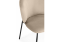 Стул на металлокаркасе Рикко темно-бежевый (H-07) / черный