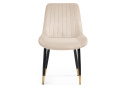 Стул на металлокаркасе Seda 1 beige / gold / black