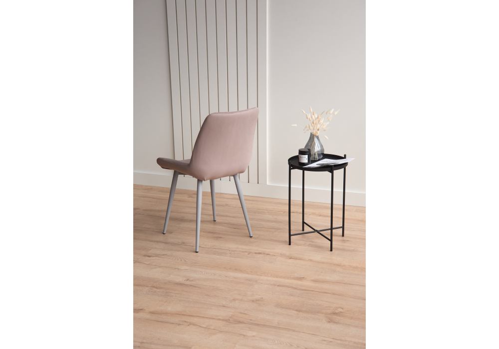 Стул на металлокаркасе Седа 360 латте (zd 290) / серый