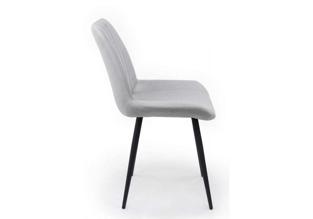 Стул на металлокаркасе Седа 360 светло-серый (zd 960) / черный