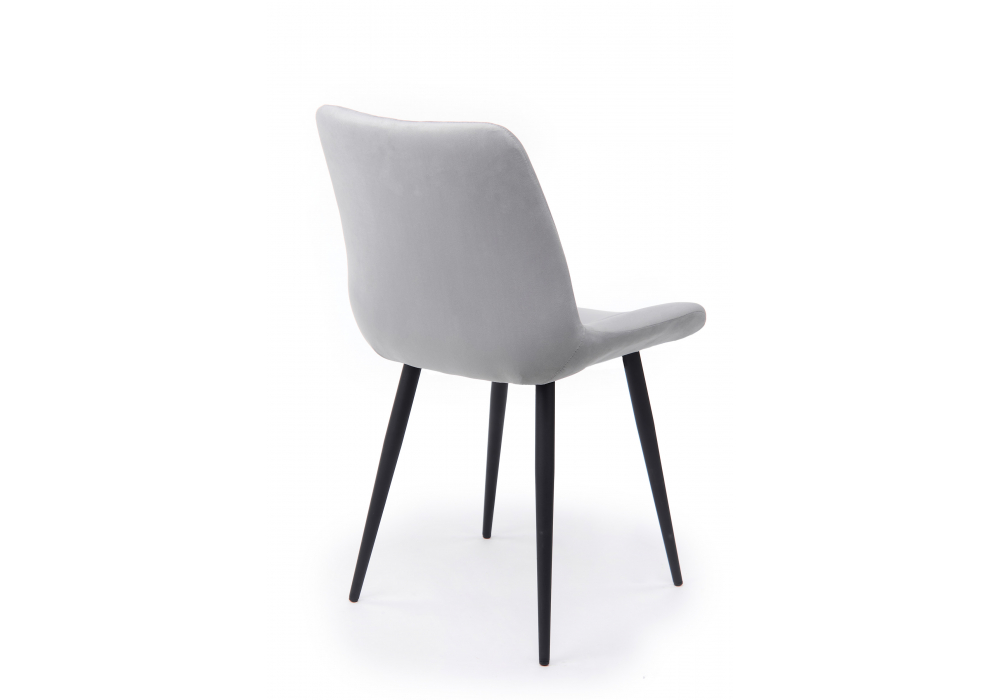 Стул на металлокаркасе Седа 360 светло-серый (zd 960) / черный