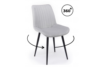 Стул на металлокаркасе Дарлин marseille 13 / белый