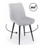 Стул на металлокаркасе Седа 360 светло-серый (zd 960) / черный