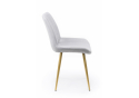 Стул на металлокаркасе Седа 360 светло-серый (zd 960) / золотой