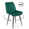 Стул на металлокаркасе Седа 360 зеленый (zd 667) / черный