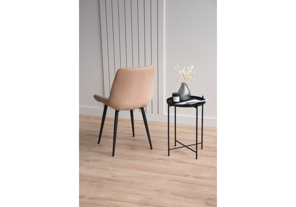 Стул на металлокаркасе Седа бежевый (zd 210) / черный