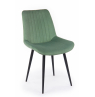 Стул на металлокаркасе Седа фисташковый (zd 651) / черный