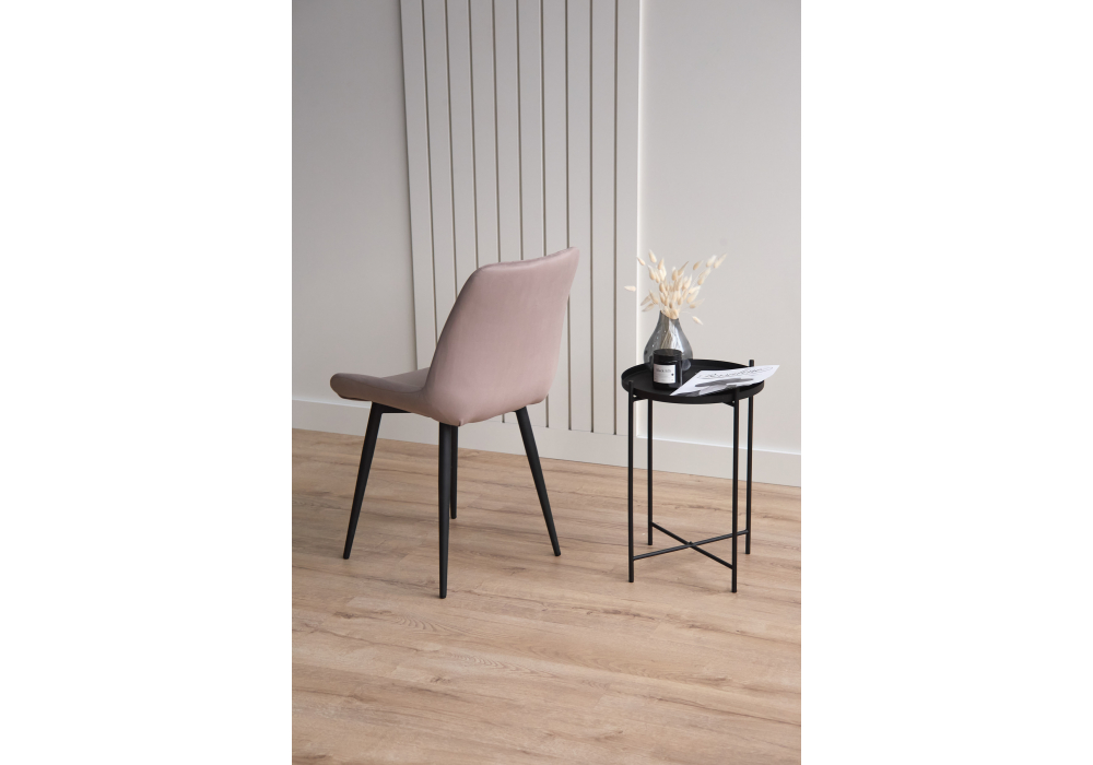 Стул на металлокаркасе Седа латте (zd 290) / черный