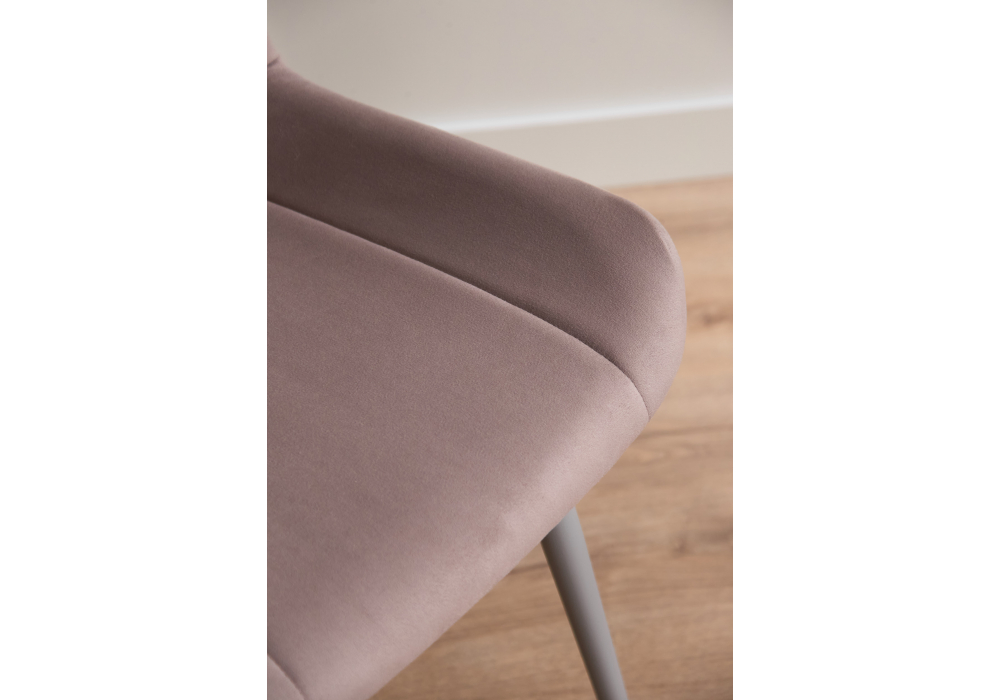 Стул на металлокаркасе Седа латте (zd 290) / серый