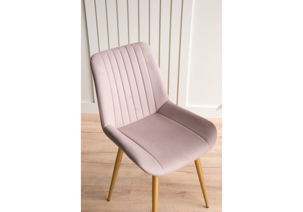 Стул на металлокаркасе Седа латте (zd 290) / золотой