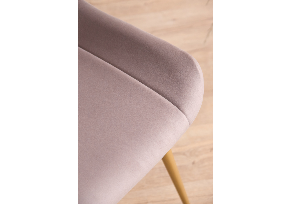 Стул на металлокаркасе Седа латте (zd 290) / золотой