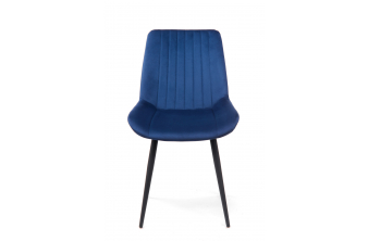 Стулья на металлокаркасе Челси 360 светло-серый (ZD 960) / черный