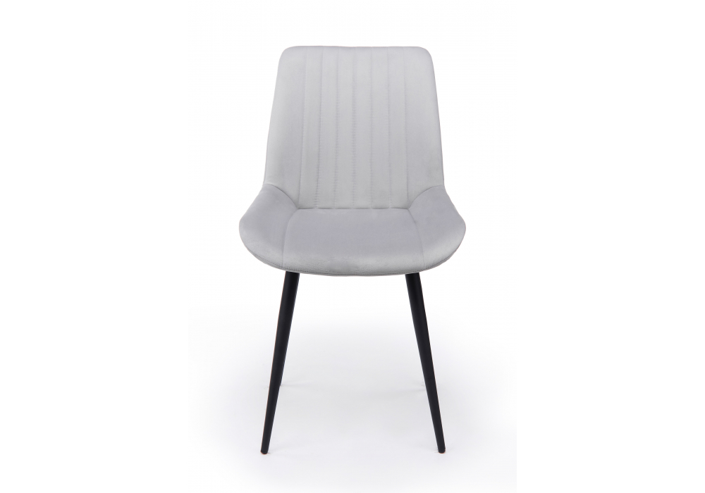 Стул на металлокаркасе Седа светло-серый (zd 960) / черный