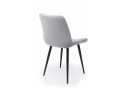 Стул на металлокаркасе Седа светло-серый (zd 960) / черный