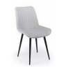 Стул на металлокаркасе Седа светло-серый (zd 960) / черный