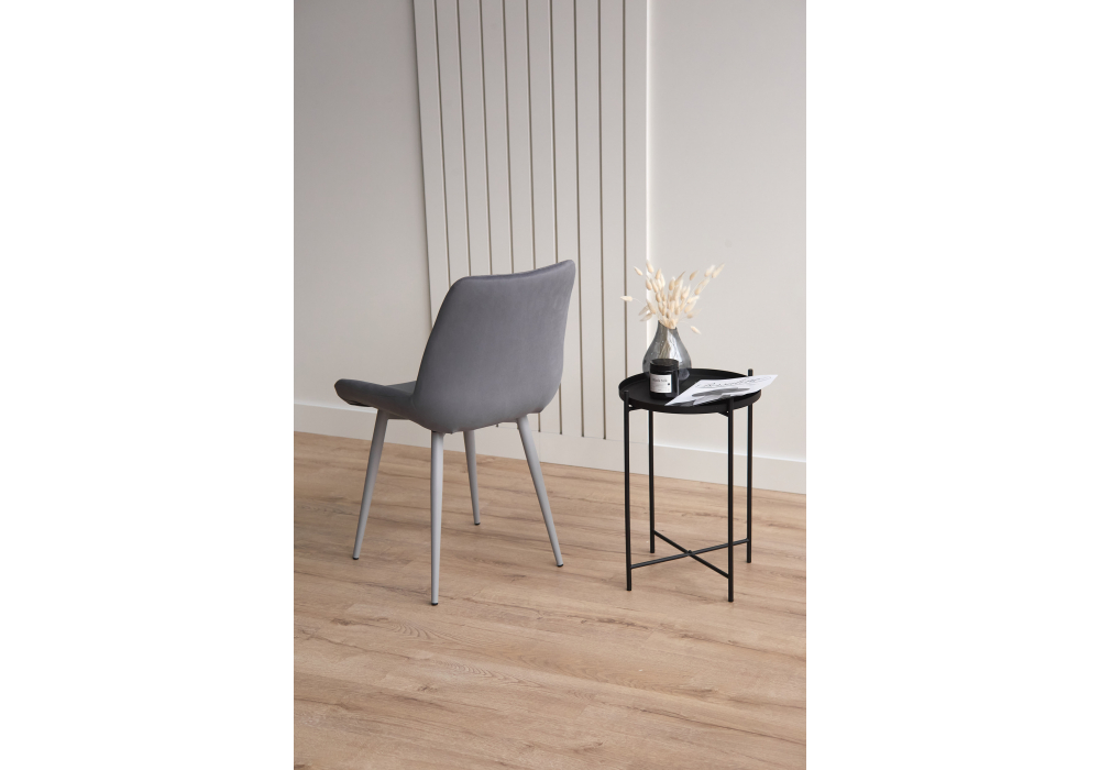 Стул на металлокаркасе Седа темно-серый (zd 995) / серый